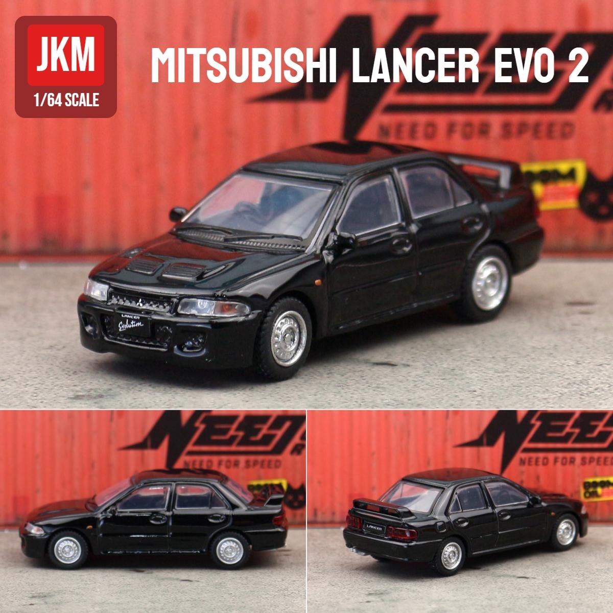 

1/64 Mitsubishi Lancer Evolution EVO Сімейство JDM Initial D Модель іграшкового автомобіля JKM 1:64 Безкоштовні Колеса Литий Металевий Сплав Колекція Подарунок