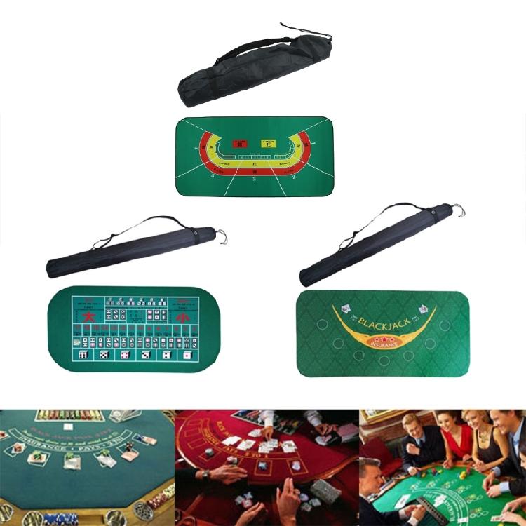 Table Mat Poker Mat Baccarat Dice Blackjack Desk Pad Party Board Game Tablecloth