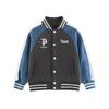 Brand Export Original 2026 Autumn and Winter New Children's Baseball Jacket, Unisex Sweatshirt with Fleece Lining for Older Children
