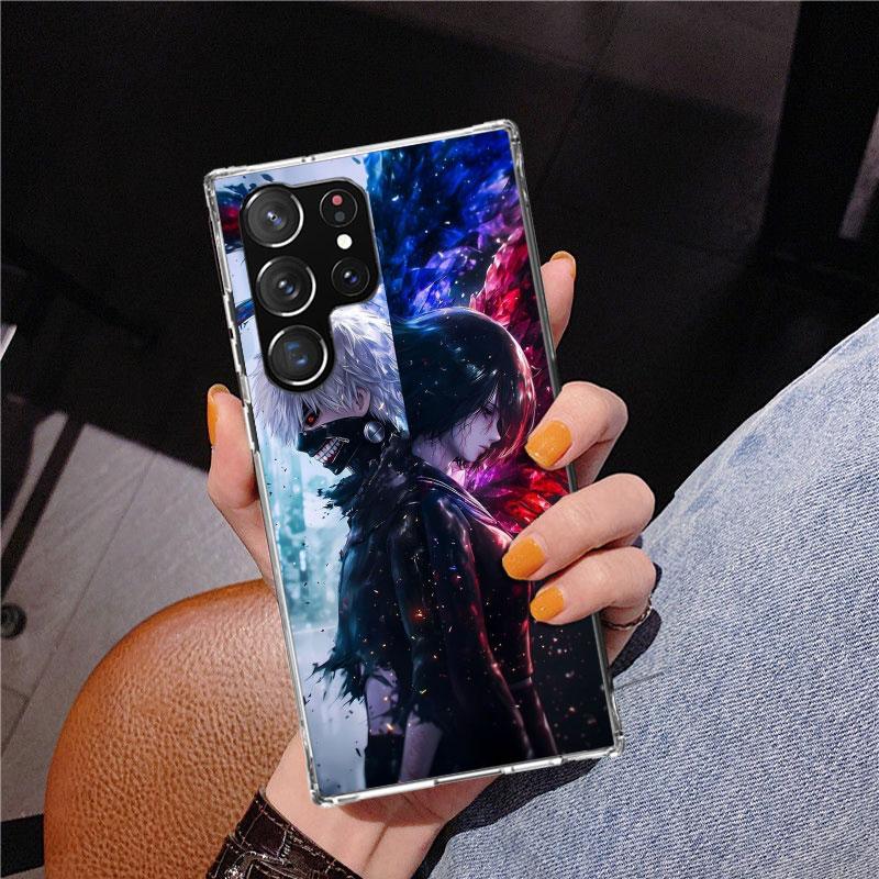 G-Ghoul Tokyo Touka Kirishima Phone Case For Samsung Galaxy S24 S25 Edge S26 Ultra S23 S22 S21 Plus S20 FE + Personalized Print
