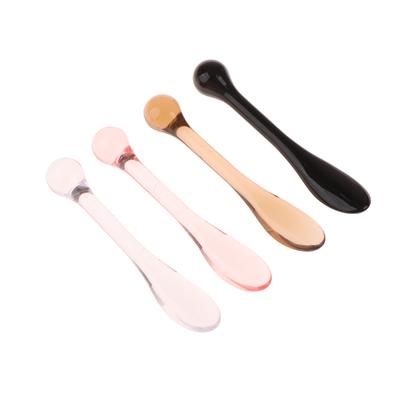 1/3 Stück Acryl Kosmetikspatel Schaufel mit Box Gesichtscreme Maske Schlamm Mischlöffel Beauty-Werkzeuge Absorbierender Roller Gesichtsapplikator