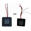3.7-12V Waterproof Button Switch Heated Vest Pants Gloves Electric Heating Waistband DIY Temperature Controller DropShipping
