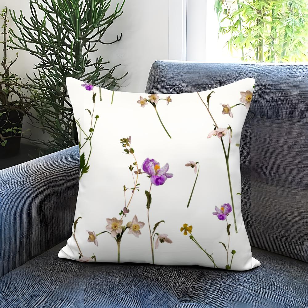 Klassische A-AllsaintsS Blumige Kissenhülle Bequeme Wendekissenhülle Ideal für Auto Sofa Schlafzimmer & Mehr