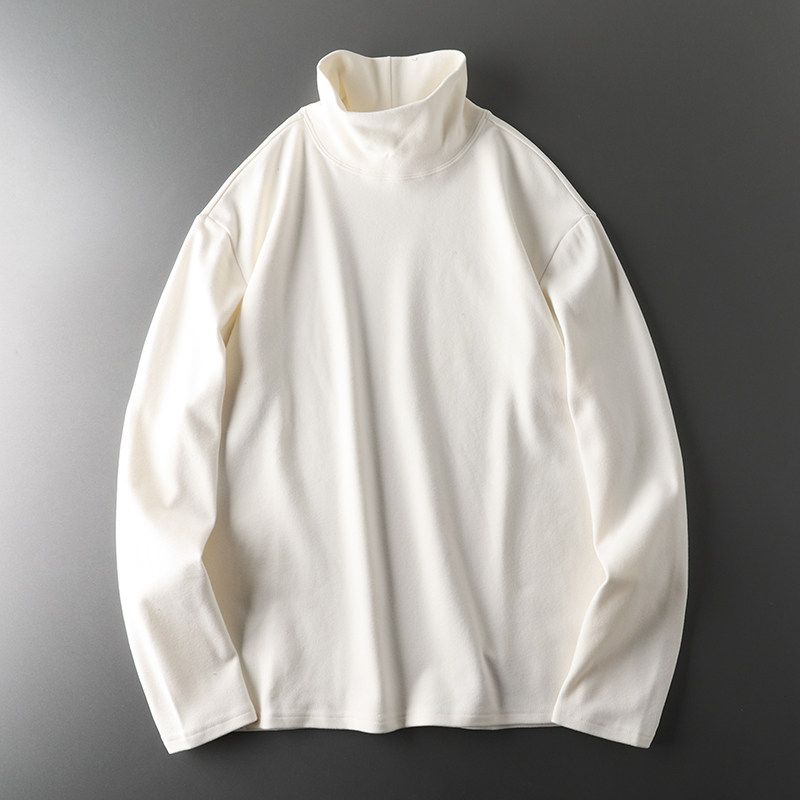 High Collar Winter Double-Sided Thermal Men's Long-Sleeved Undershirt