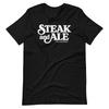STEAK AND ALE Retro Defunct Restaurant Tee Short-Sleeve Unisex T-Shirt