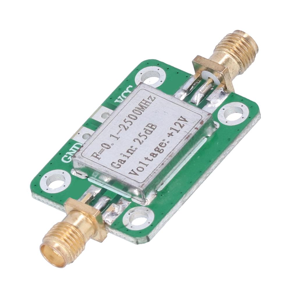 RF WideBand Amplifier 0.12500MHz 12V 45mA 25dB High Gain Low Noise SMAK Female LNA Amplifier