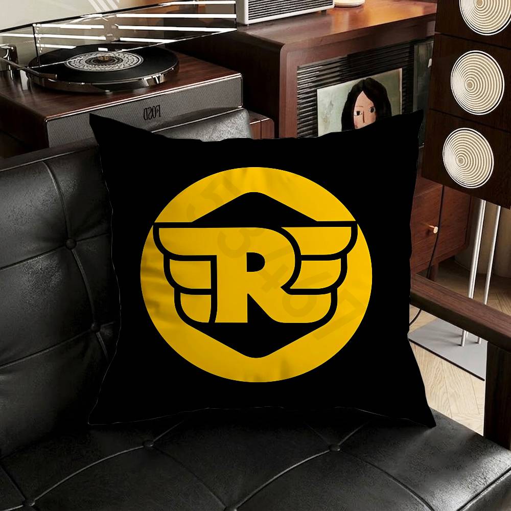 RROYALS EENFIELDS Logo Pillow Case Pillow Case Living Room Sofa Cushion Cover Suitable For Home Bedroom Room Decoration