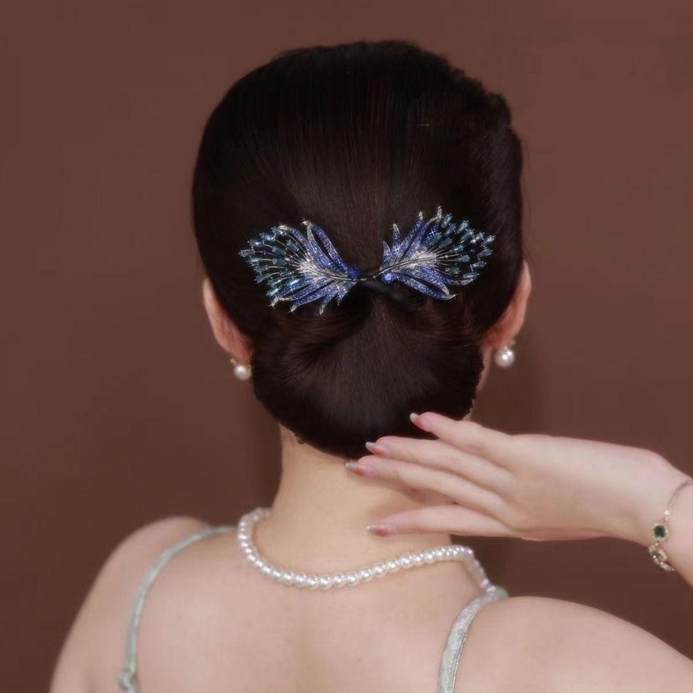 Temperament Curling Hair Hairpins Korean Style Roller Hair Curler Hair Bun Maker  Women