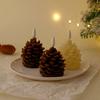 Simulation Pine Cone Candle Light Warm Color Light Flameless LED Candles Safe Reuasble Electronic Candle Garden