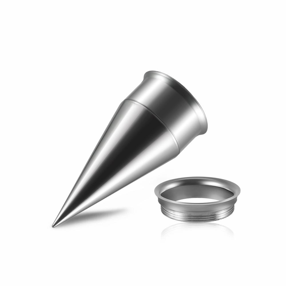 

3PCS Unisex 2 in 1 Ear Taper Surgical Steel Screw Fit Interchangeable Ear Tunnel Stretcher Expander Ear Gauges Piercing Earrings 3mm