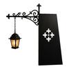 DYS Library Lantern Bookshelf Light, Vintage Reading Corner LED Night Lamp, Decorative Bookcase Lighting for Home Office, Book Lover Gift