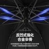 Large oversized men's double reinforced wind-resistant safety reflective strip sun protection parasol outdoor