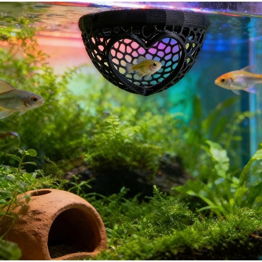 3-in-1 Fish Shrimp Hideout Shelter 3D Printing Fish Rest Area Aquarium Use