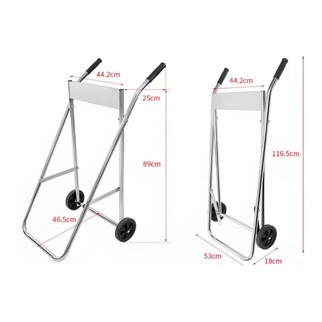 Outboard Engine Carrier Portable Trolley Heavy Duty for Workshop