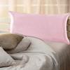 1PC Satin Silk Pillowcase Solid Bedding Pillow Cases For Hair And Skin Super Soft Zipper Pillow Cover Summer Washable 51x66cm