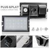 2pc Number Plate Lights LED Rear License Plate Lamp for Land Rover Discovery 3 05-09 Discovery 4 Freelander 2 Range Rover SportBack Up Lights 1