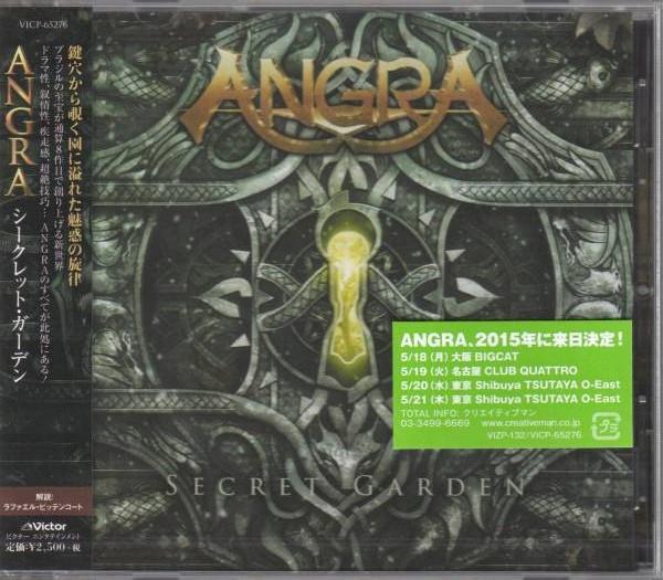 

CD ANGRA - Secret Garden VICP65276 Victor 2014 Япония ObiRock б/у