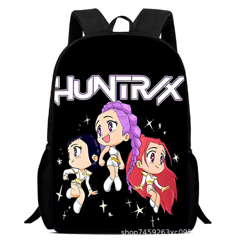 Kpop Witch Hunter Group Schoolbag High Definition Printing Casual Light Backpack Primary School