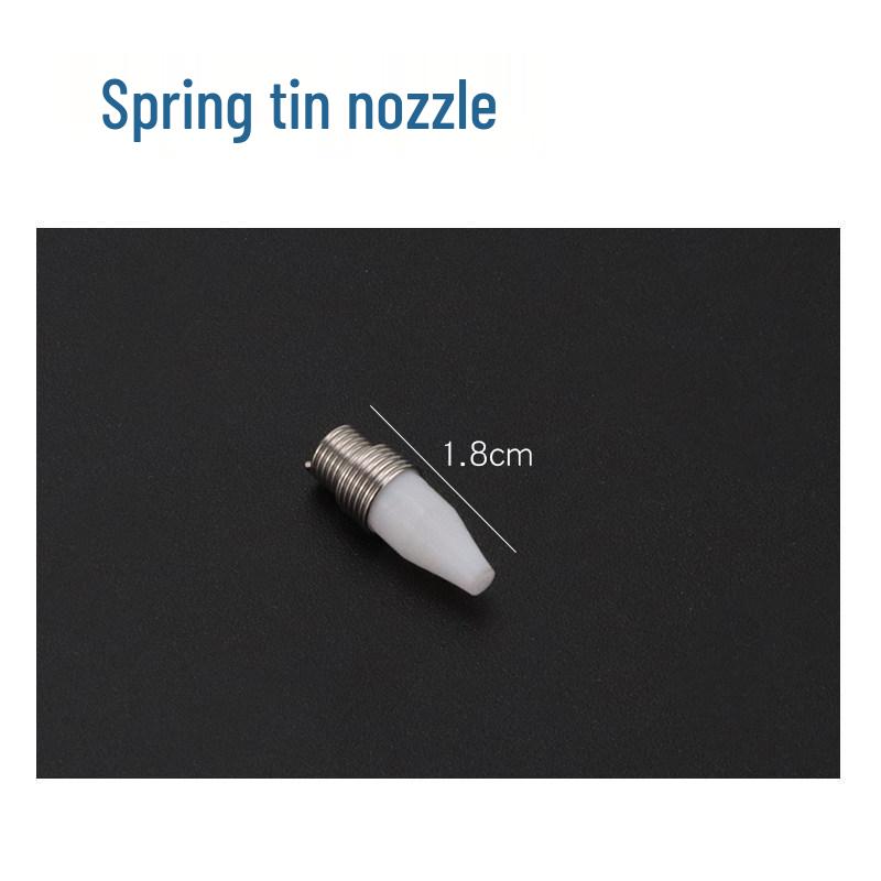 Automatic Tin Dispensing and Feeding Soldering Machine with Nozzle and Spring-Loaded Tube