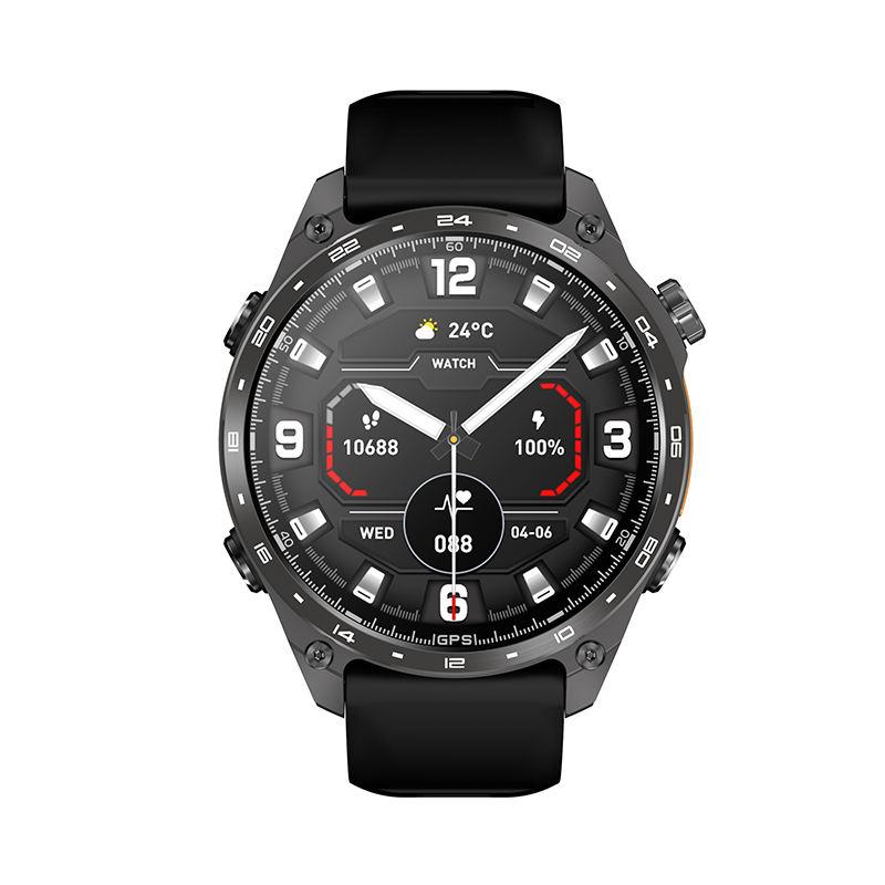 New GPS Offline Map SmartWatch 4GB Memory Altitude Compass Flashlight Fitness Tracker Outdoor 3ATM Smartwatch for Men