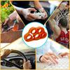 5 Finger Finger Strength Grip Band Elastic Silicone Wrist Gripper Band Mini Portable Muscle Building for Rehabilitation Training