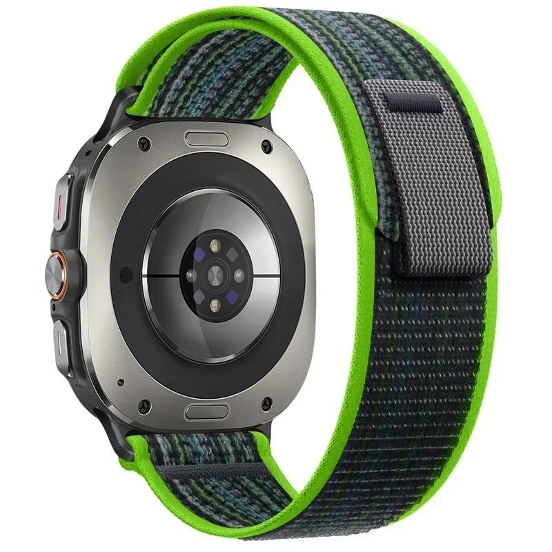 Trail Loop Nylon Strap for Samsung Galaxy Watch Ultra 47mm No Gaps Sports Bracelet Watchband for Samsung Watch Ultra band Correa