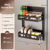Magnetic Fridge Shelf Kitchen Paper Tube Cling Film Storage Rack Spice Storage Rack Storage Rack On The Side Of The Refrigerator