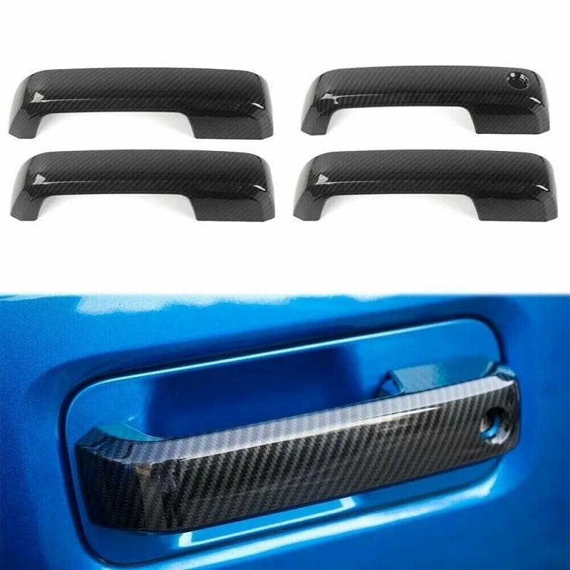 For Ford F150 F-150 2015 2016 2017 2018 ABS Glossy Black Door Handle Cover Trims Decoration Sticker Car Accessories