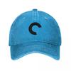 Criterion schwarzes Logo Baseballkappe Hut Unisex Angelkappe Partyhut Thermosichtschutz Damen Hüte Unisexs