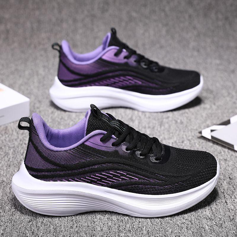 Cross-border new sports shoes women's spring summer non-slip soft sole wear-resistant mesh breathable casual shoes versatile and ultra-light
