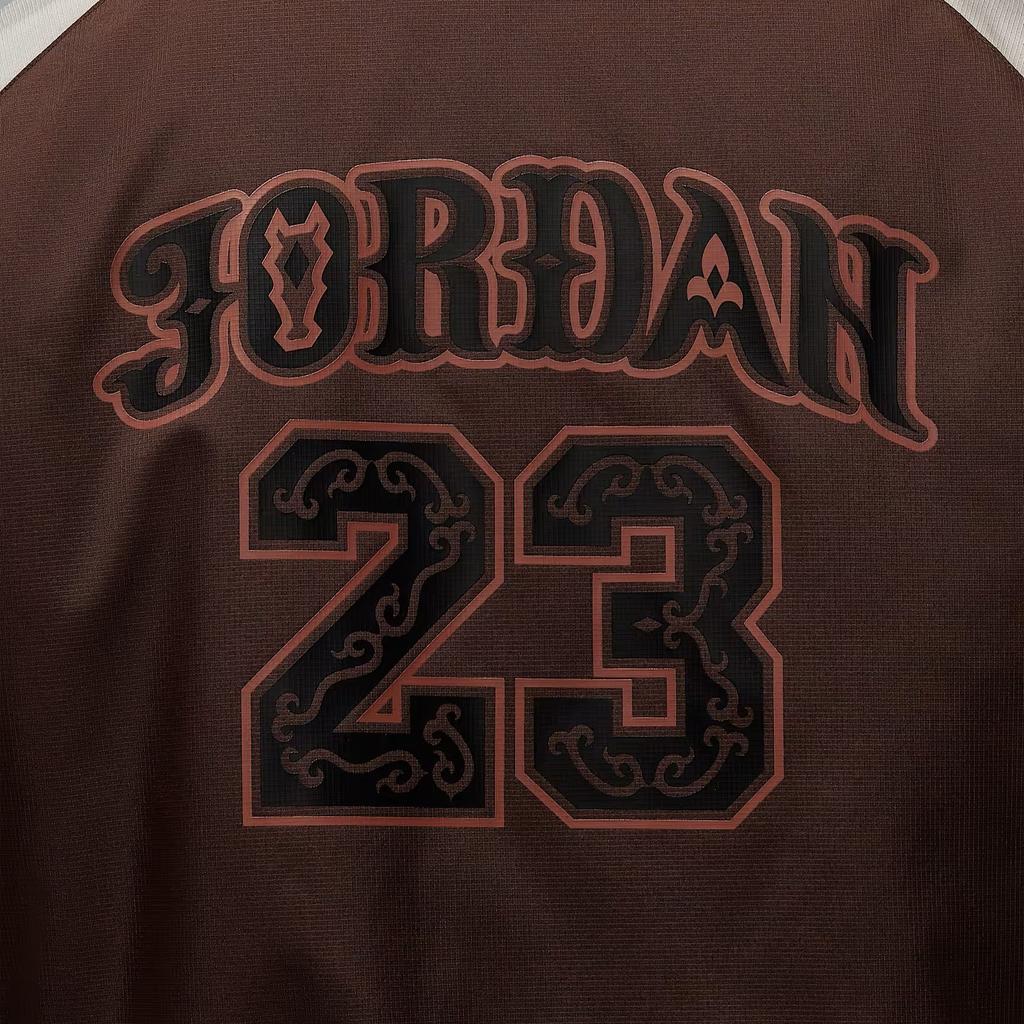 Jordan Sport Year Of The Horse Limited Edition Cny New Year Warm Baseball Collar Long Sleeve Cotton Jacket Men jackets IQ3966216