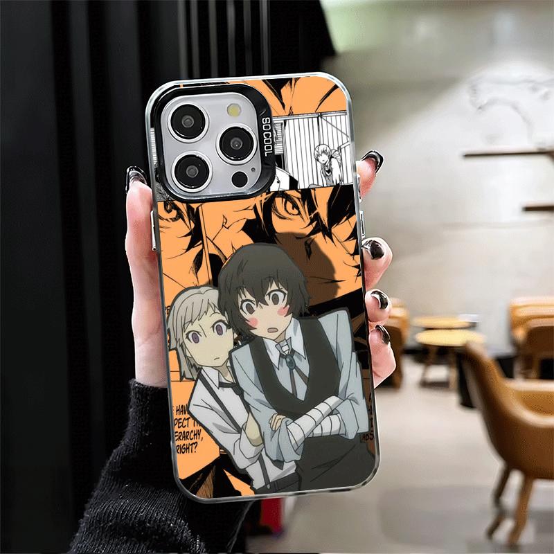 Bungo Stray Dogs Manga Soft Phone Case for iPhone 15 16 17 Pro Max 17Air 16E 14 Plus 13 12 Mini Shockproof Cover Back Shell