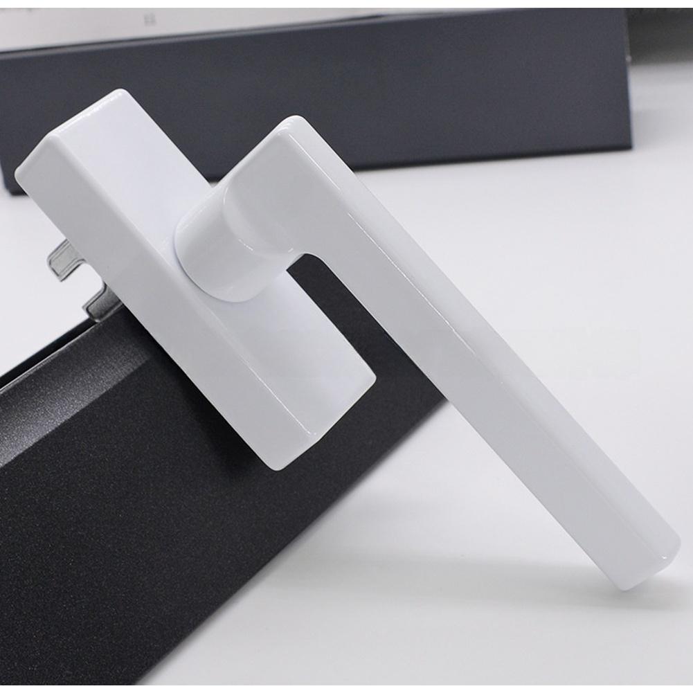 Window Handles White Aluminum Alloy Casement Window Inward Opening Inverted Handle High Window Inside Handle Inverted Handle