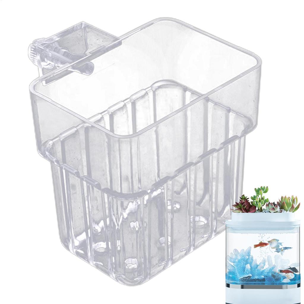Aquarium Pflanzenhalter Aquarium Pflanzenkorb mit Haken Aquarium Pflanzenbecher Wasserpflanzenbecher Aquarium Dekoration Pflanzen Topf