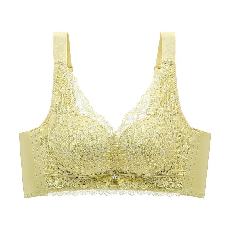 

Тонкое нижнее белье, женское нижнее белье с маленькой грудью, сексуальный кружевной верх с поддержкой, противопровисающий, дышащий, приятный для кожи, бюстгальтер без стальных колец 80B