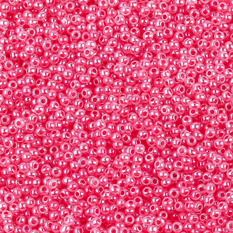 2mm Cream Imitation Jade Glass Seed Beads for DIY Jewelry