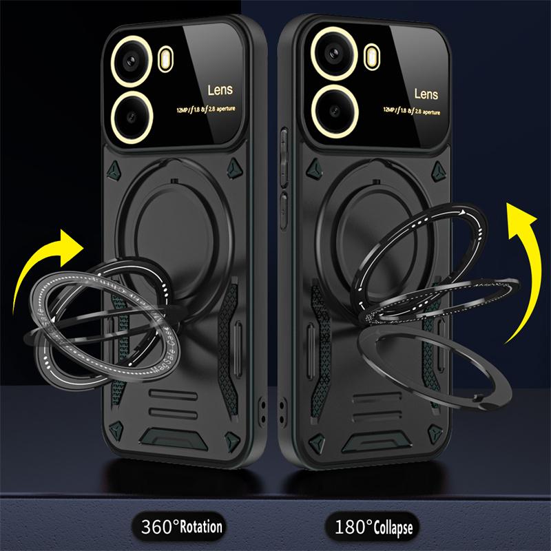 For Xiaomi Poco X7 Pro 5G Case Magnetic Ring Armor Phone Cases for Poko Poxo Pocco Little X 7 Pro X7Pro Stand Holder Back Cover