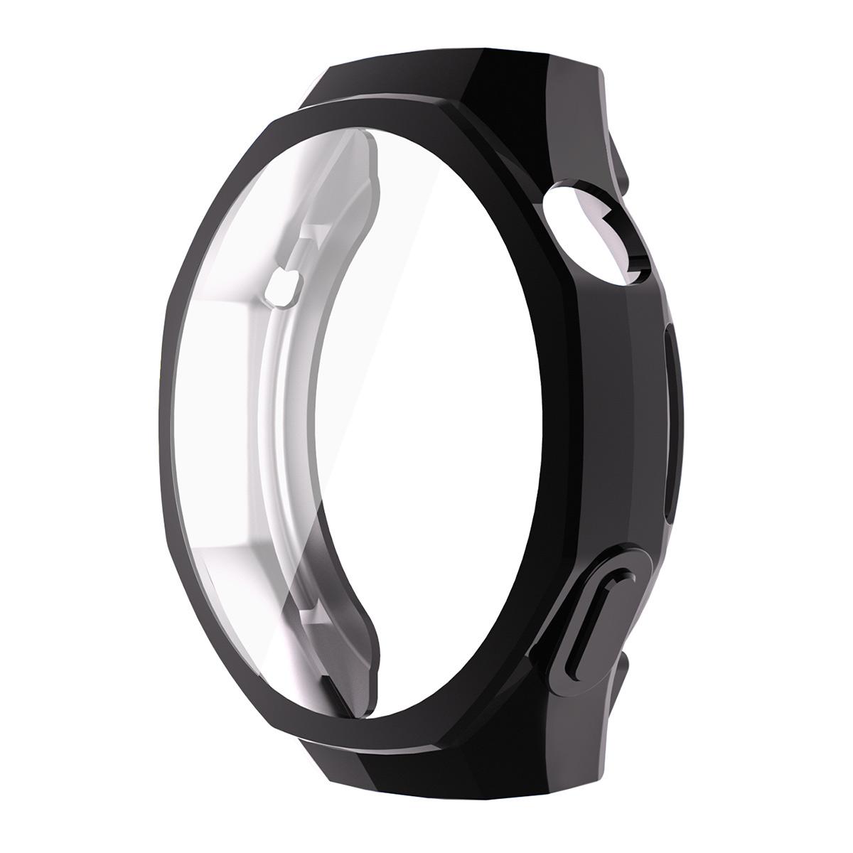 

For Huawei Watch GT 5 Pro 46mm TPU Watch Case ENKAY HAT PRINCE Electroplating Watch Cover with Screen Protector B