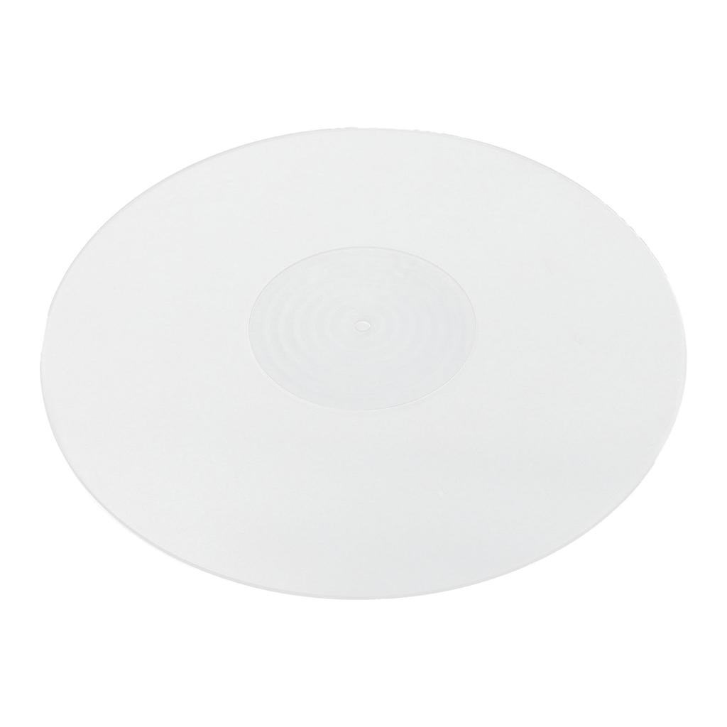 Record Turntable Pad Anti Static Acrylic Improve Sound Quality Professional Turntable Slipmat for 12 Inch Record