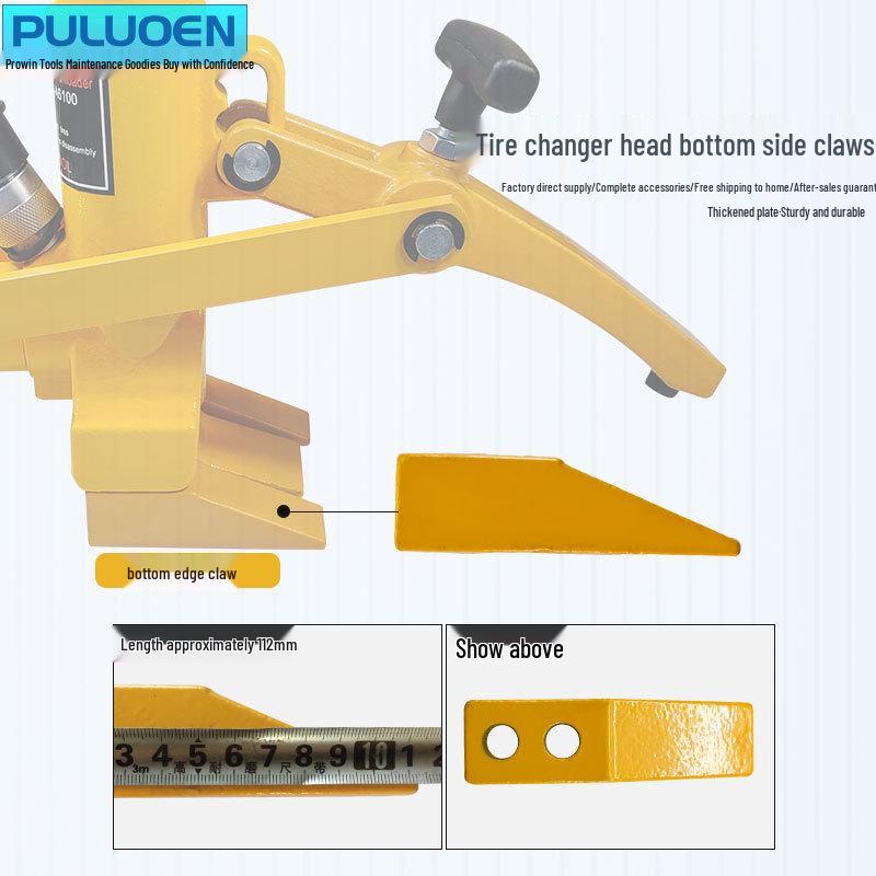 Tire Changer-Stripper Machine Head & Oil Cylinder Accessories Pack
