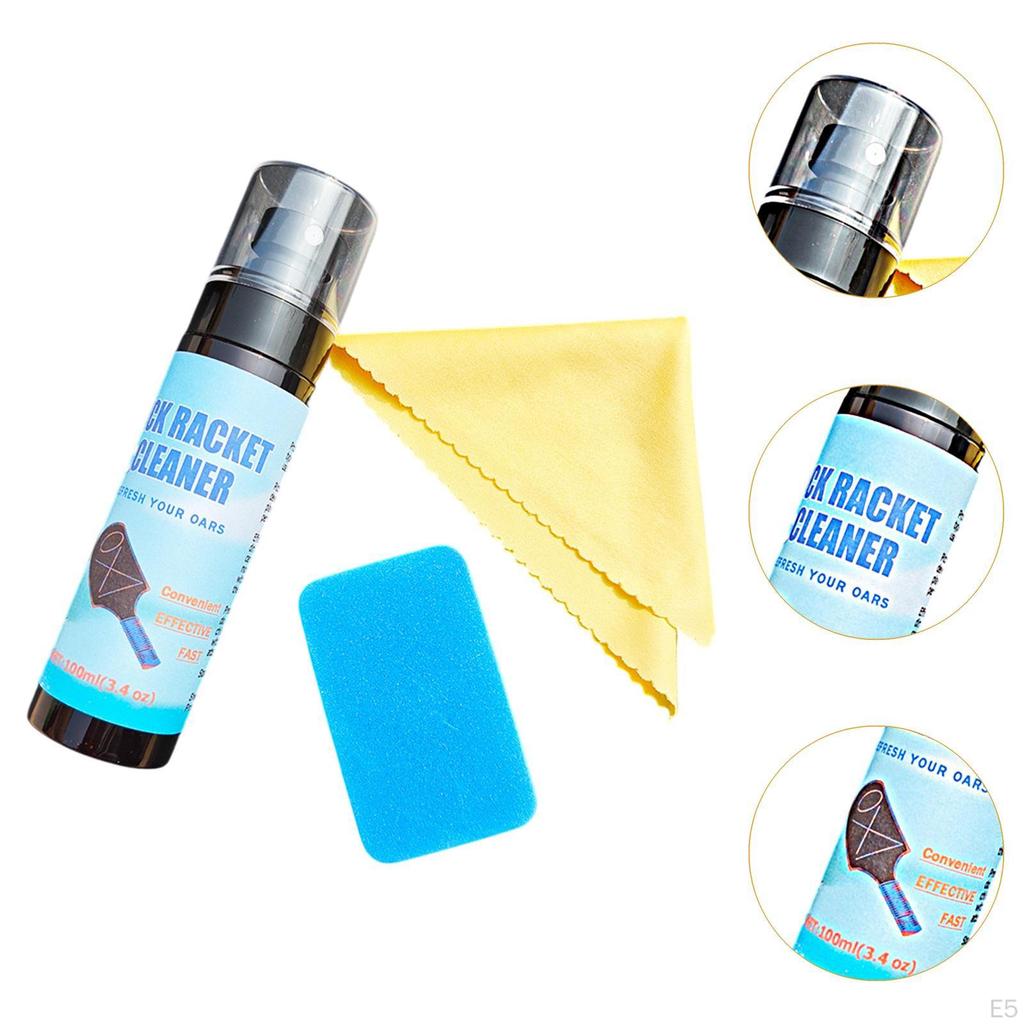 100 Ml Pickleball Paddle Cleaner Accessories Increase Rotate and Control Maintenance