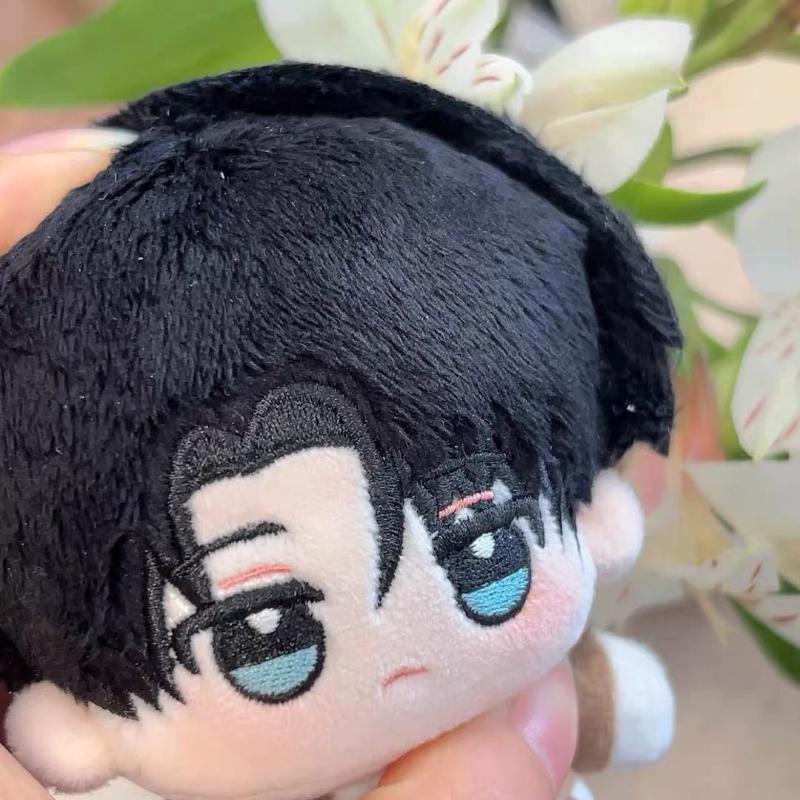 12cm/4.72in Anime Ackerman Stuffed Doll Plush Keychains Pendant Peripherals Accessories Cotton Collectible Decoration Stitch Toy
