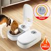 Haustier Automatischer Timer Futterspender 700ML Große Kapazität Trocken Nassfutter Behälter Elektrisch Hund Doppelnapf Schüssel Für Katzen Hunde Futterspender Napf