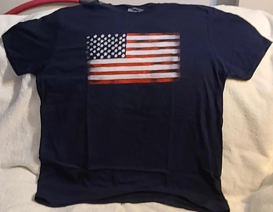 AMERICAN FLAG USA AMERICA PATRIOTIC T-shirt 3XL