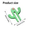 Cactus-Shaped Bathroom Glass Door Hooks Suitable For 8mm/6mm Doors Bathroom Door Clamp Hook For Towels, Washcloths, Clothing