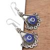 Tibetan Turquoise Lapis Lazuli Nepali Earrings Handmade Jewelry Coral Tribal