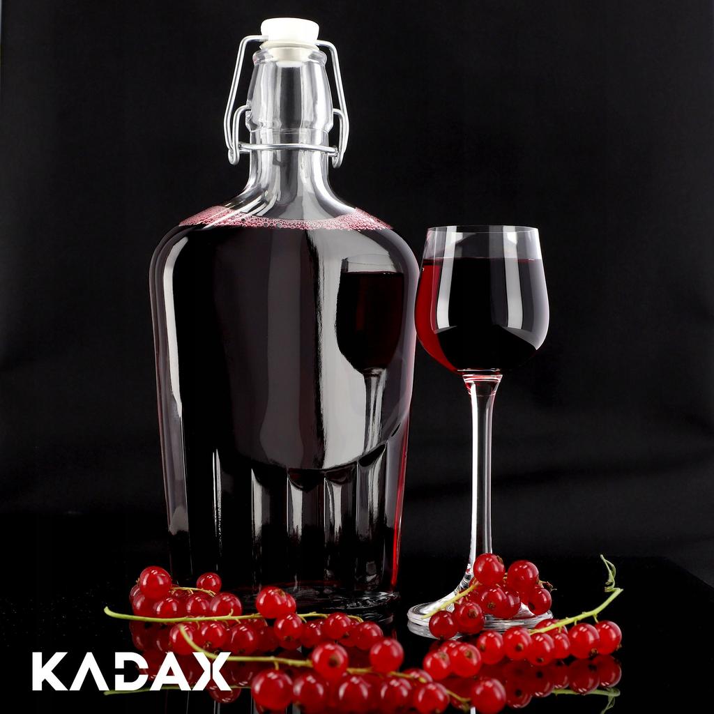 KADAX Μπουκάλι με Φελλό για Κρασί Λικέρ Μπύρα 500ml