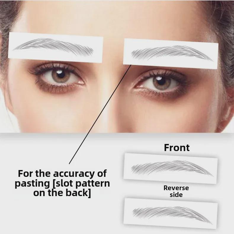 3D Waterproof Eco-Imitation Eyebrow Tattoo Stickers