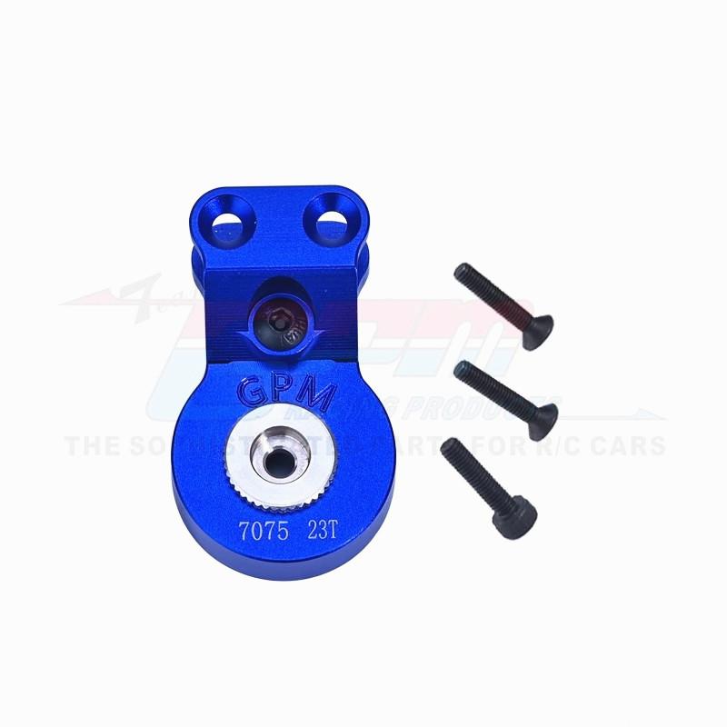 GPM Aluminum 7075 Servo Saver Steering 23T/25T W. Built-In Spring For ARRMA 1/10 Gorgon ARA340192