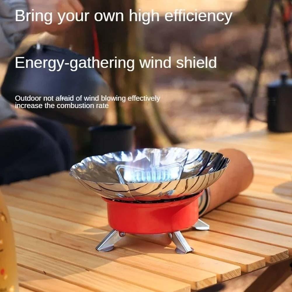 2800W Lotus Kassettenkocher Hohe Leistung Fondue Gasherd Faltbarer Gasbrenner Outdoor BBQ